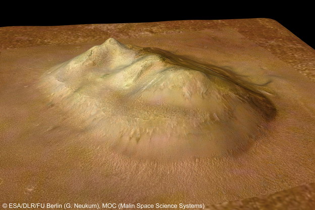 Cara en la región marciana de Cydonia