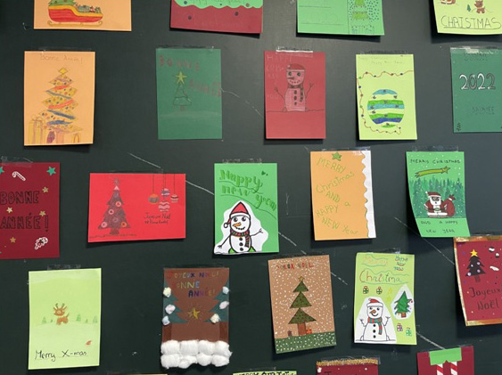 Christmas Cards y Cartes para Noël