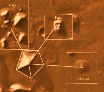 Región de Cydonia en Marte