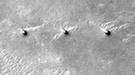 Estructuras equidistantes en la superficie marciana