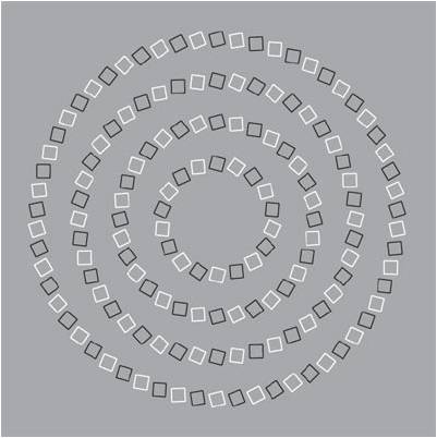 Parece una espiral, pero son círculos...