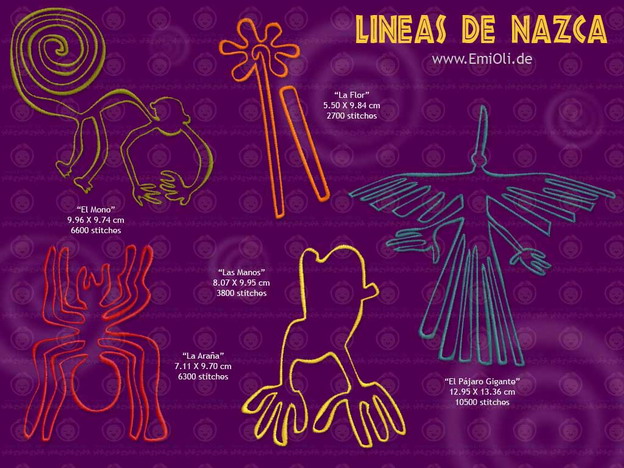 Principales figuras de Nazca
