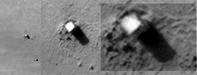 Monolilto en la supercie de Marte