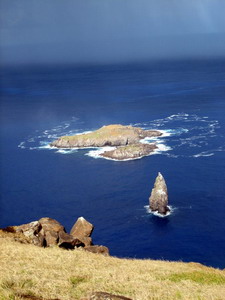 Cabo Te Manga e islotes Motu Nui, Iti y Kao kao, escenario del ceremonial del hombre-pájaro