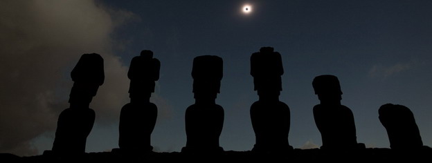 Eclipse total de Sol en Rapa Nui