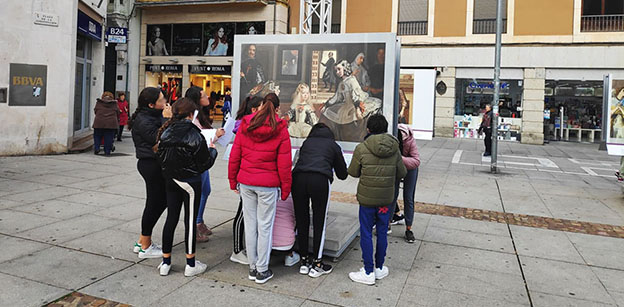 Visita a la exposición de las obras del Museo del Prado.
